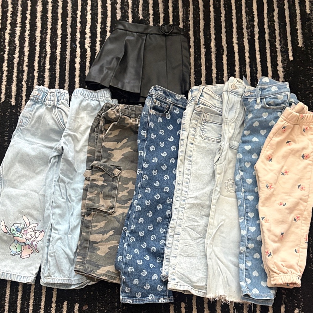 Old Navy Kids Assorted Jeans & Pants - Blue, Light Blue, Pink, Camouflage